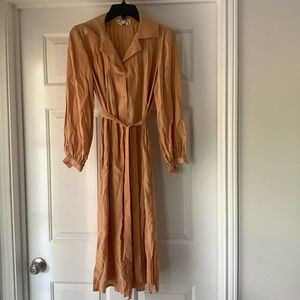 Soo Yung Lee For U.M.I. Collections Vintage Silk Dress